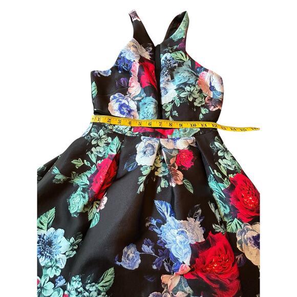 Dear Moon Floral Halter Dress - Size 3 - Picture 6 of 16